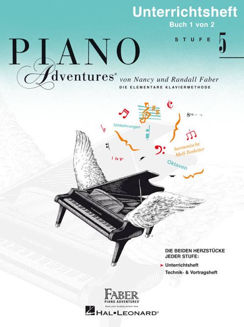 Hovedbilde Piano Adventures: Unterrichtsheft Stufe 5
