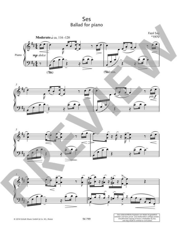 Fazil Say - Ses op. 40b