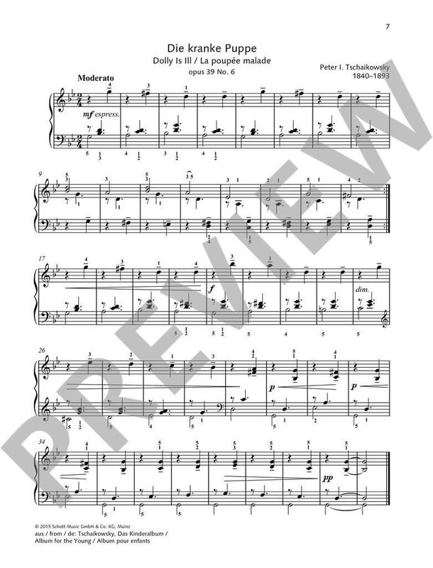 Leichte Klaviermusik Romantik 1
