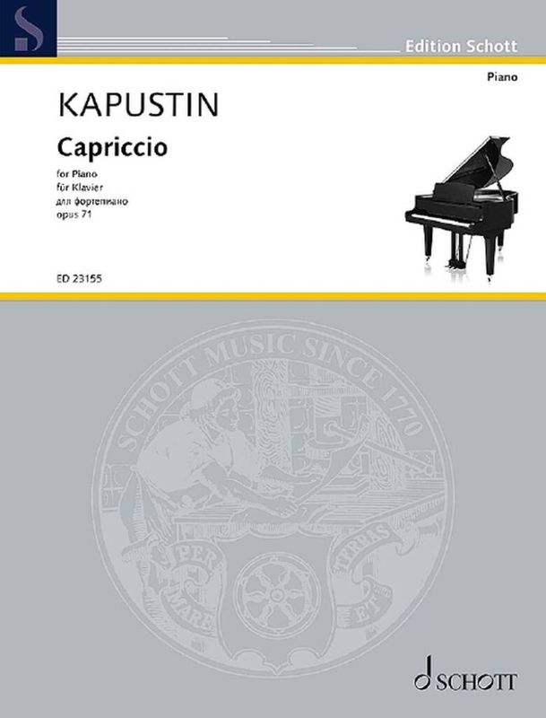 Nikolai Kapustin - Capriccio op. 71