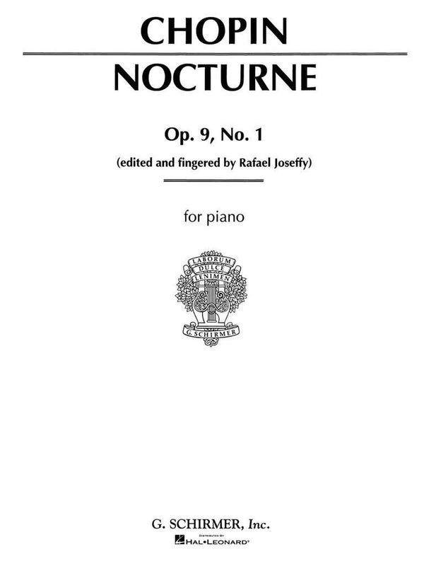 Frédéric Chopin - Nocturne, Op. 9, No. 1 in B-flat minor