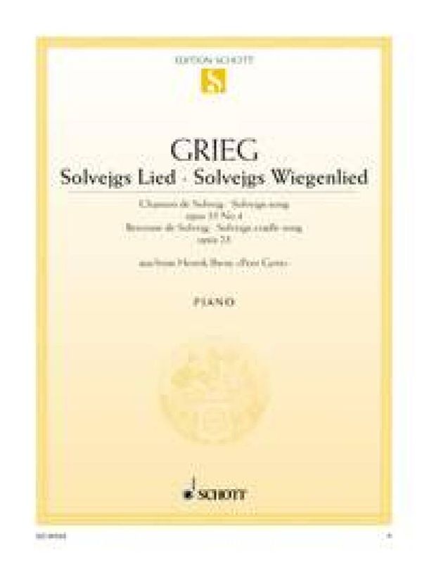 Edvard Grieg - Solvejgs Lied-Solvejgs Wiegenlied op. 55/4 & 23