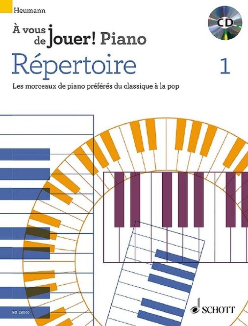 Hovedbilde Hans-Günter Heumann - Répertoire 1 Vol. 1