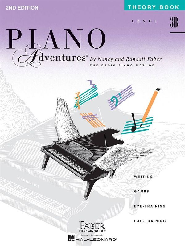 Piano Adventures Theory Book Level 3B