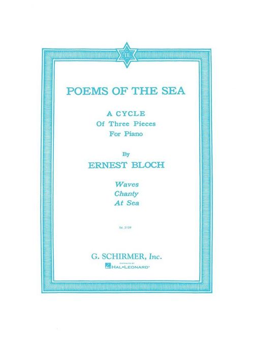 Hovedbilde Ernest Bloch - Poems of the Sea