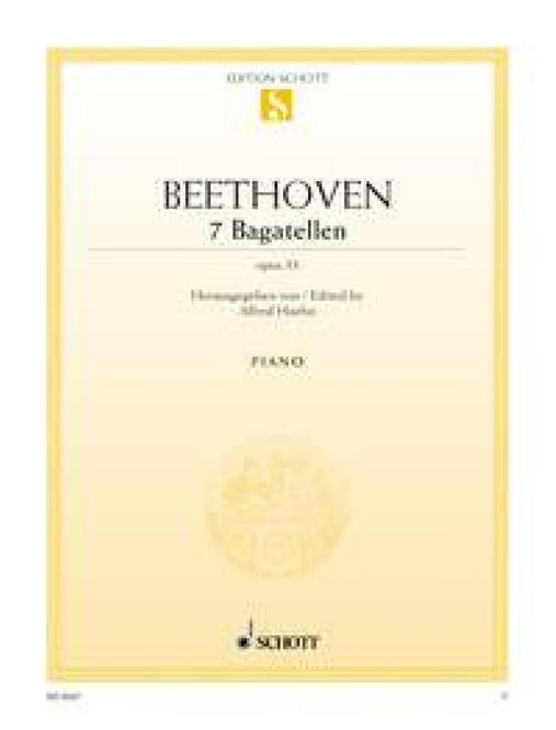 Hovedbilde Ludwig van Beethoven - Bagatellen(7) Opus 33