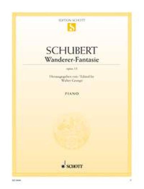 Hovedbilde Franz Schubert - Wanderer Fantasie C Opus 15