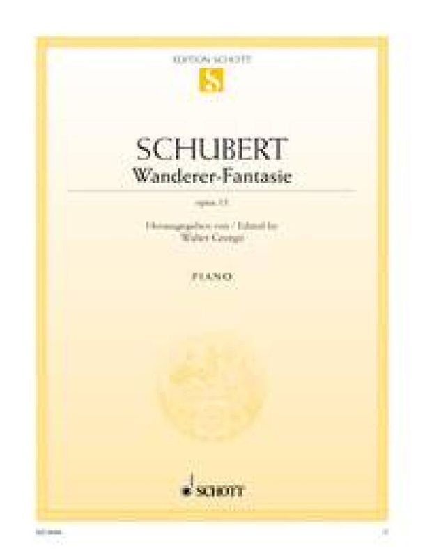 Franz Schubert - Wanderer Fantasie C Opus 15
