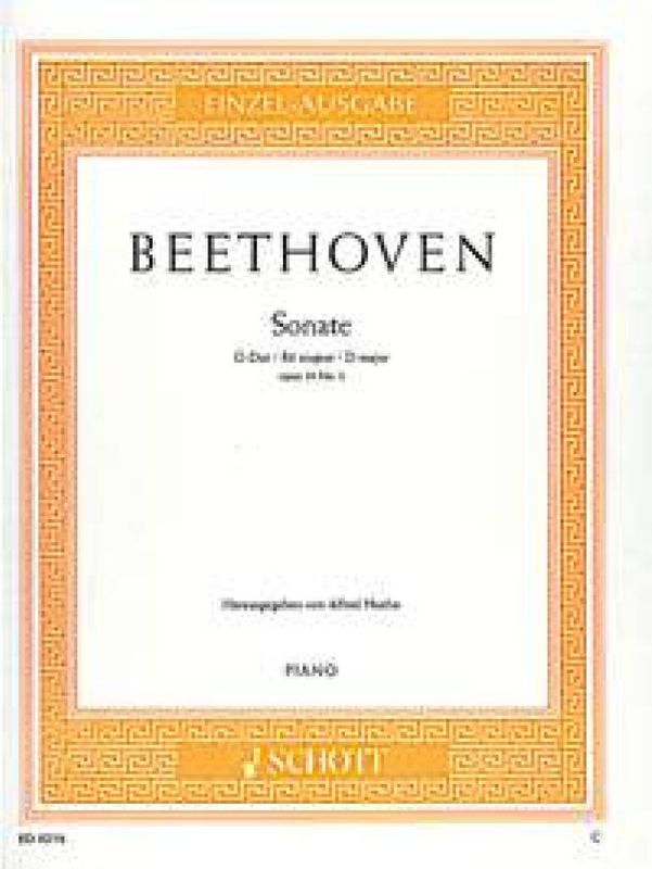 Ludwig van Beethoven - Sonate 07 D Opus 10/3
