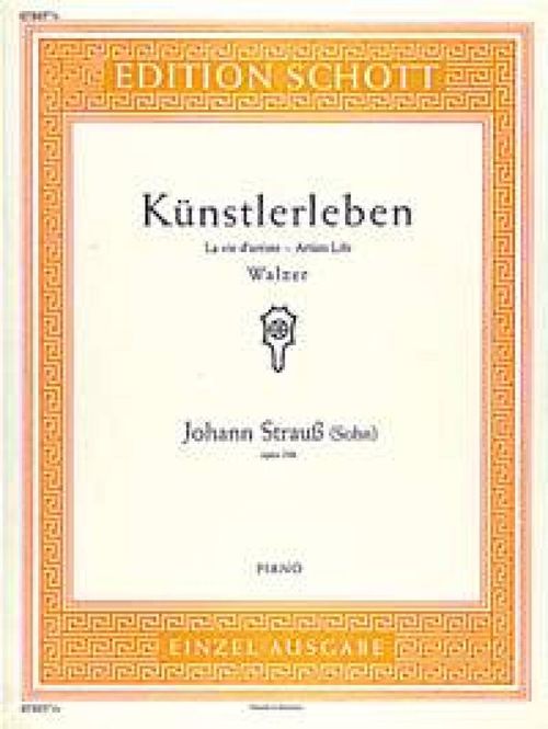 Hovedbilde Johann Strauss Jr. - Künstlerleben op. 316