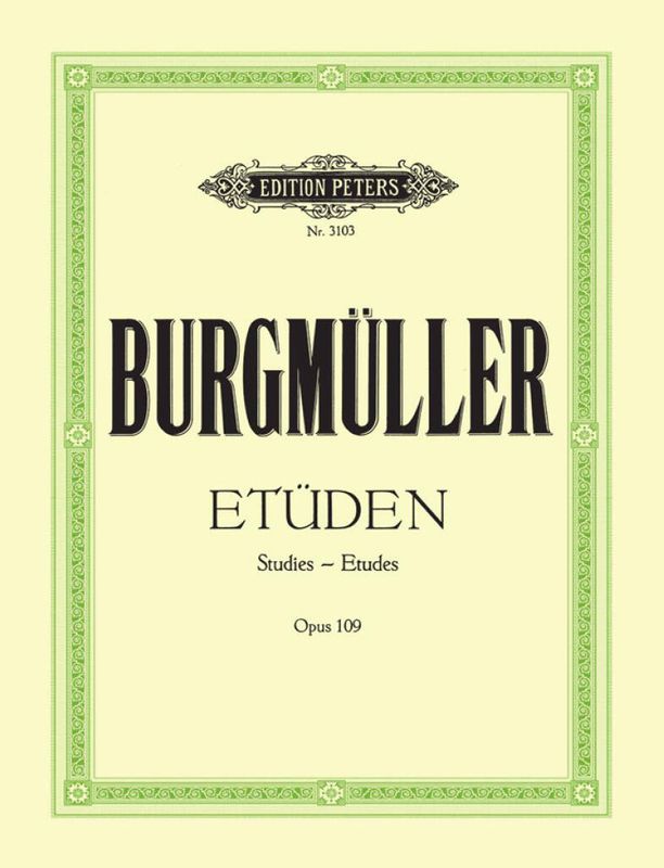 Friedrich Burgmüller - Etudes Opus 109