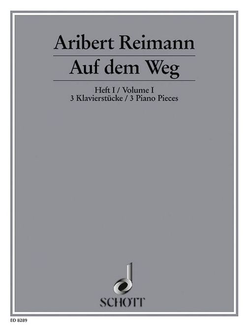 Hovedbilde Aribert Reimann - Auf dem Weg Band 1