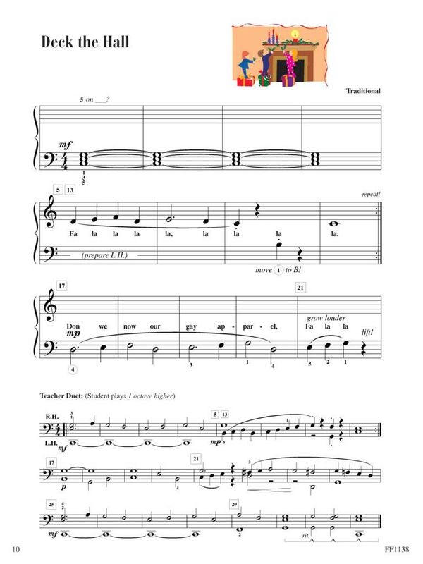 Piano Adventures Christmas Book Level 1