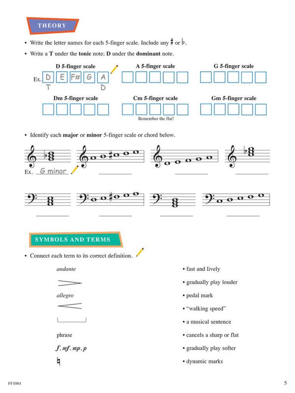 Piano Adventures All-In-Two Level 2B Lesson/Theory