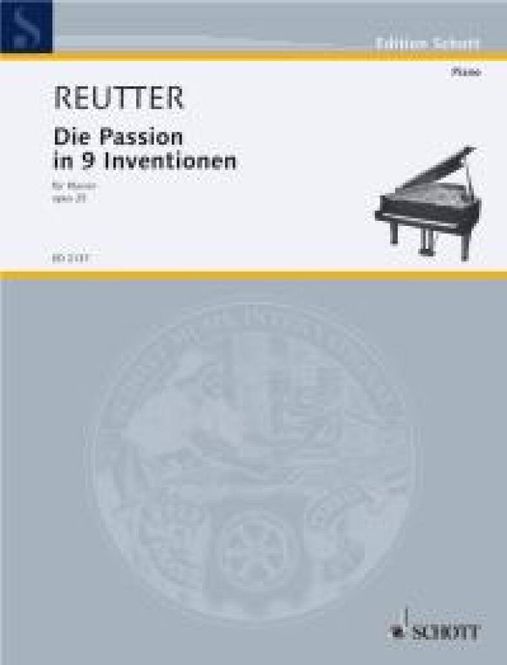 Hovedbilde Hermann Reutter - Die Passion in 9 Inventionen ...