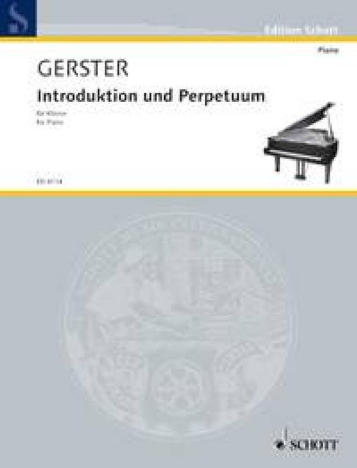 Hovedbilde Ottmar Gerster - Introduktion und Perpetuum