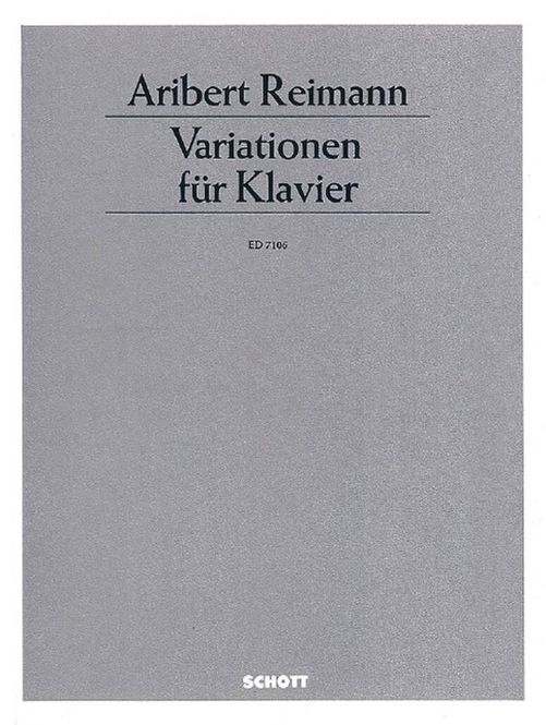 Hovedbilde Aribert Reimann - Variations
