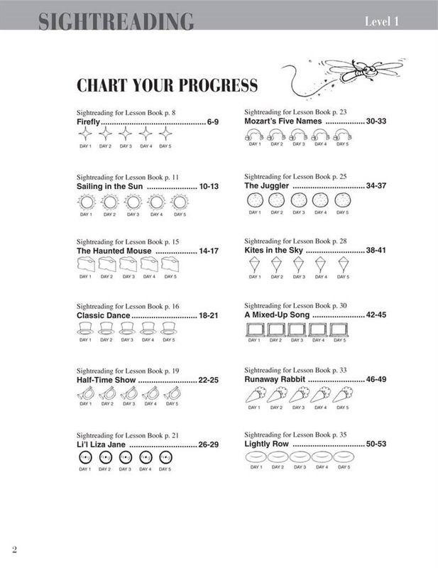Piano Adventures Sightreading Level 1