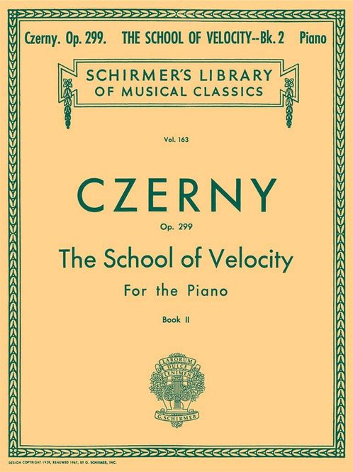Hovedbilde Carl Czerny - School of Velocity, Op. 299 - Book ...