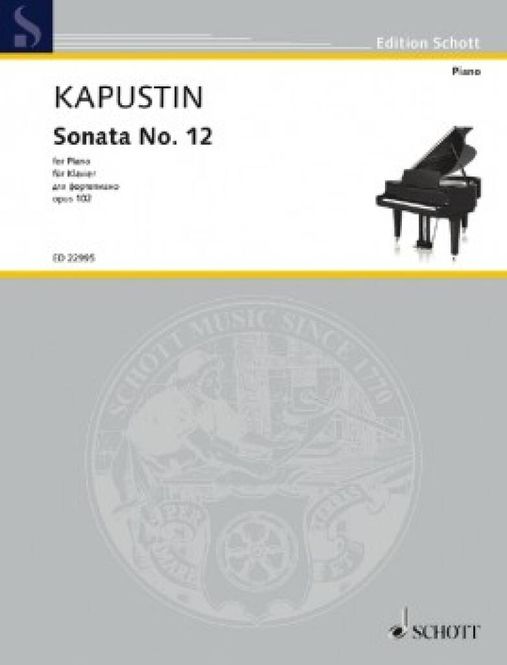 Hovedbilde Nikolai Kapustin - Sonata No. 12 Op. 102