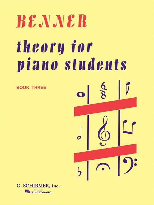 Hovedbilde Lora Benner - Theory for Piano Students - Book 3