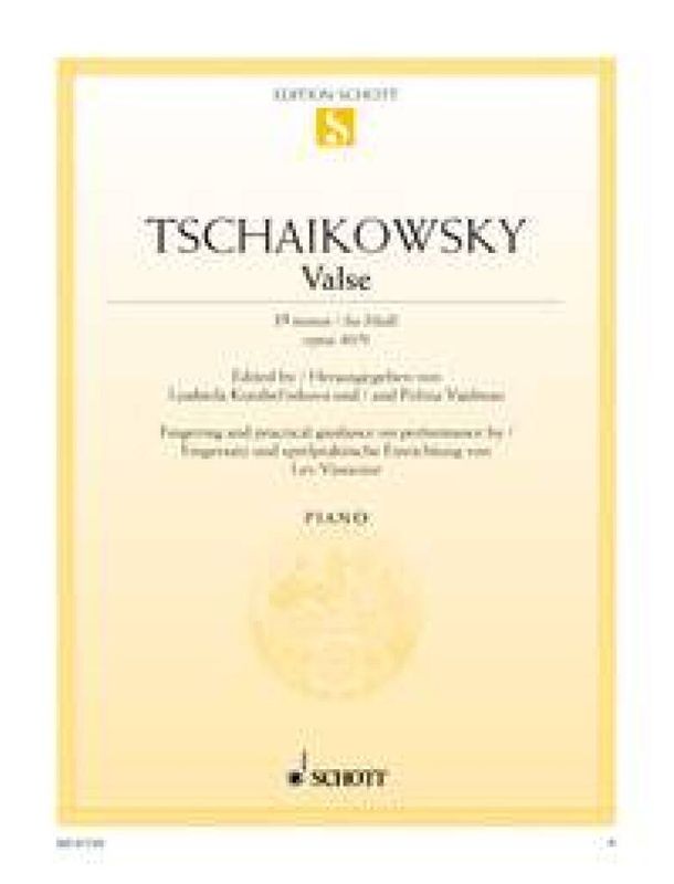 Pyotr Ilyich Tchaikovsky - Valse fis-Moll op. 40/9