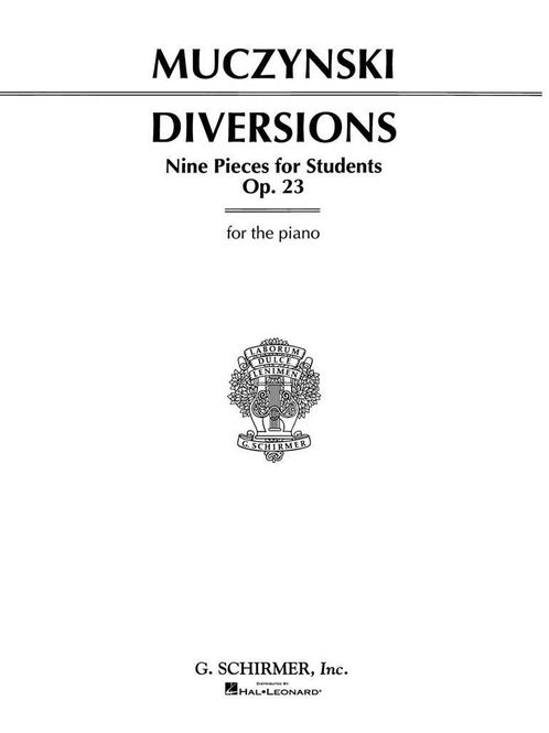 Hovedbilde Robert Muczynski - Diversions, Op. 23