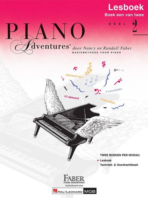 Hovedbilde Piano Adventures: Lesboek Deel 2 + CD