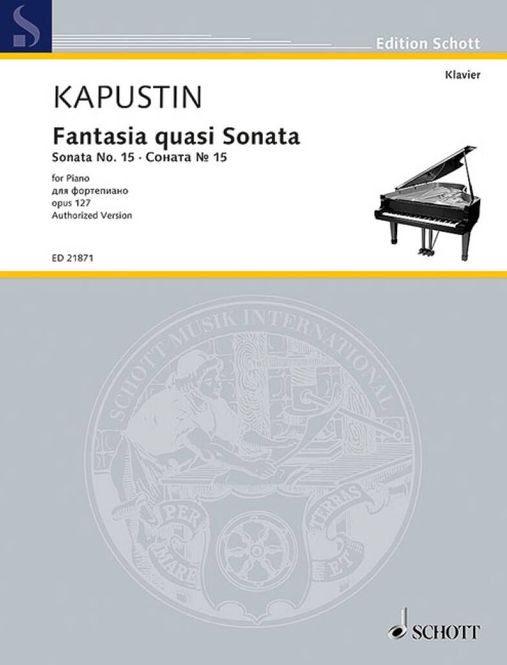 Hovedbilde Nikolai Kapustin - Fantasia quasi Sonata op. 127