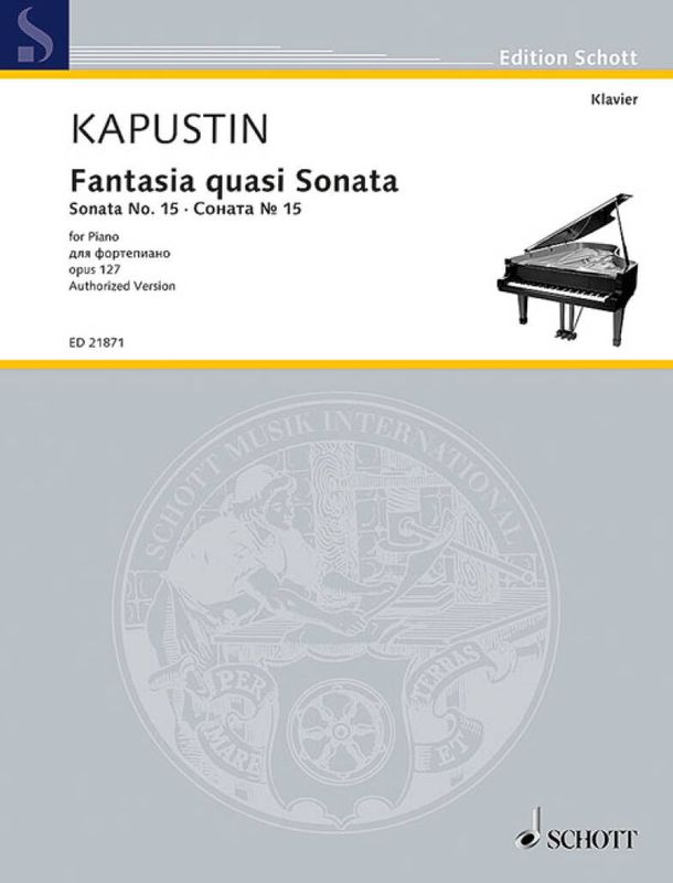 Nikolai Kapustin - Fantasia quasi Sonata op. 127