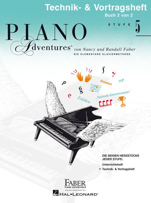Hovedbilde Piano Adventures: Technik- & Vortragsheft Stufe 5