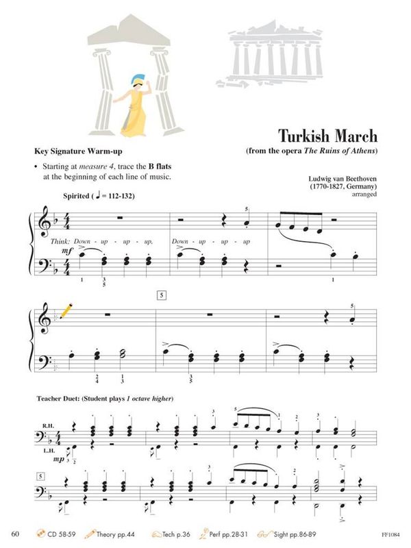 Piano Adventures Lesson Book Level 2B 