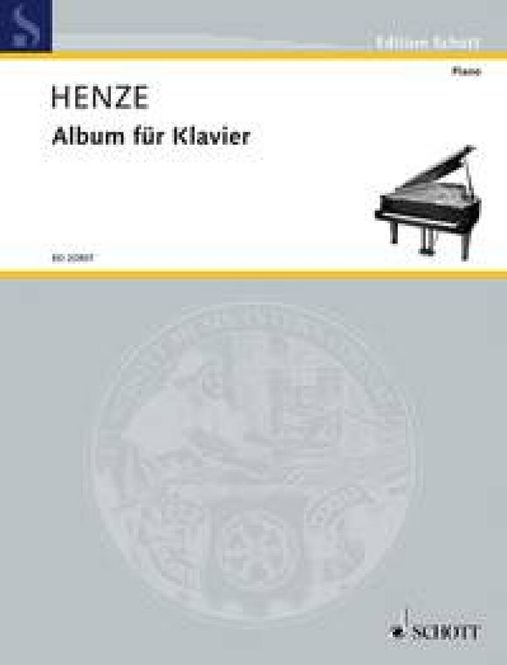 Hovedbilde Hans Werner Henze - Album for piano