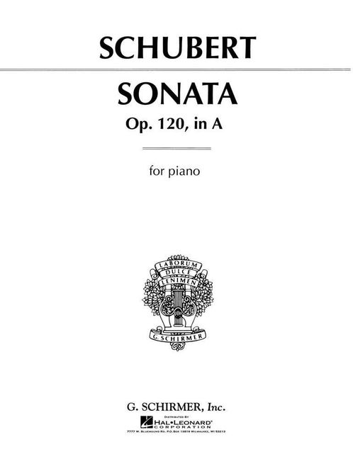 Hovedbilde Franz Schubert - Sonata, Op. 120 in A Major