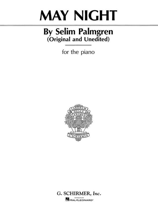 Selim Palmgren - May Night
