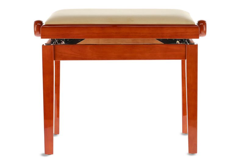 GEWA Piano bench Deluxe Cherry tree highgloss
