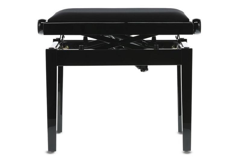 GEWA Piano bench Deluxe Autolift Black highgloss