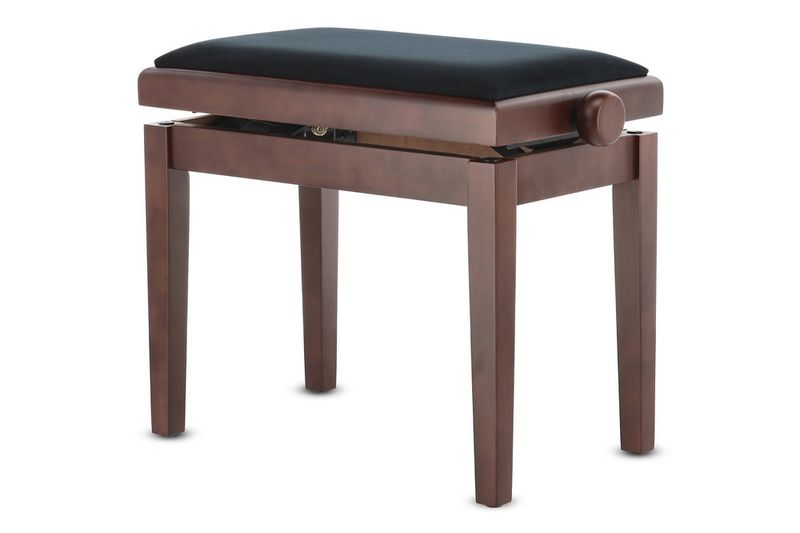 GEWA Piano bench Deluxe Walnut dark matt
