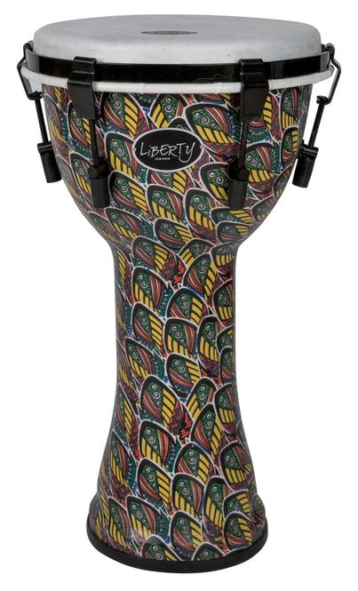 Hovedbilde GEWA Djembé Liberty Series Mechanically Tuned 10" Peacock