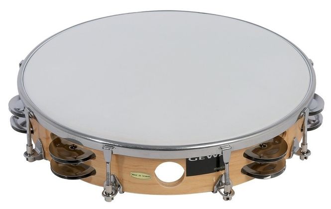 Hovedbilde GEWA Tambourine Traditional with shells 10"