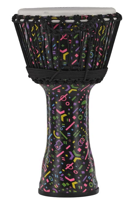 Hovedbilde GEWA Djembé Liberty Series Rope Tuned 10" Crazy Neon