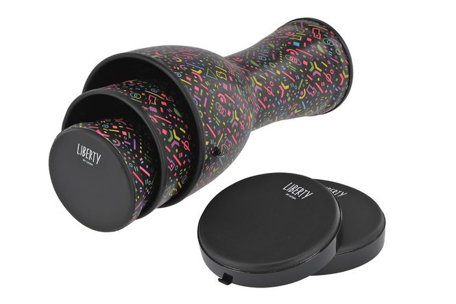 Hovedbilde GEWA Djembé Liberty Series Nestable Crazy Neon