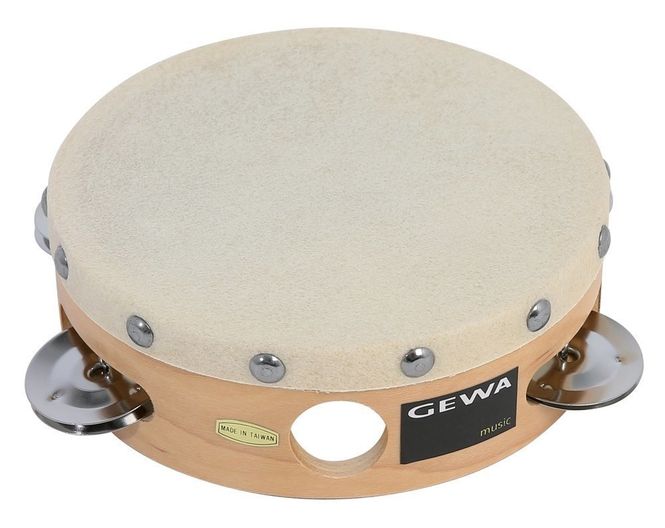 Hovedbilde GEWA Tambourine Traditional with shells 6"