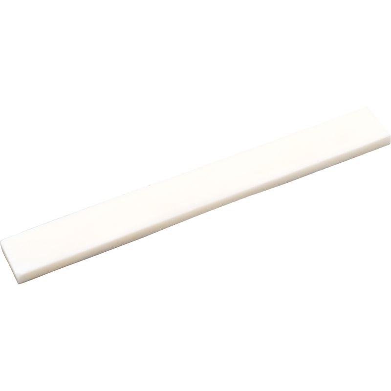Santana White Bone Blank 108 sadelinnlegg til gitar, 108 x 12 x 3,5 mm.  