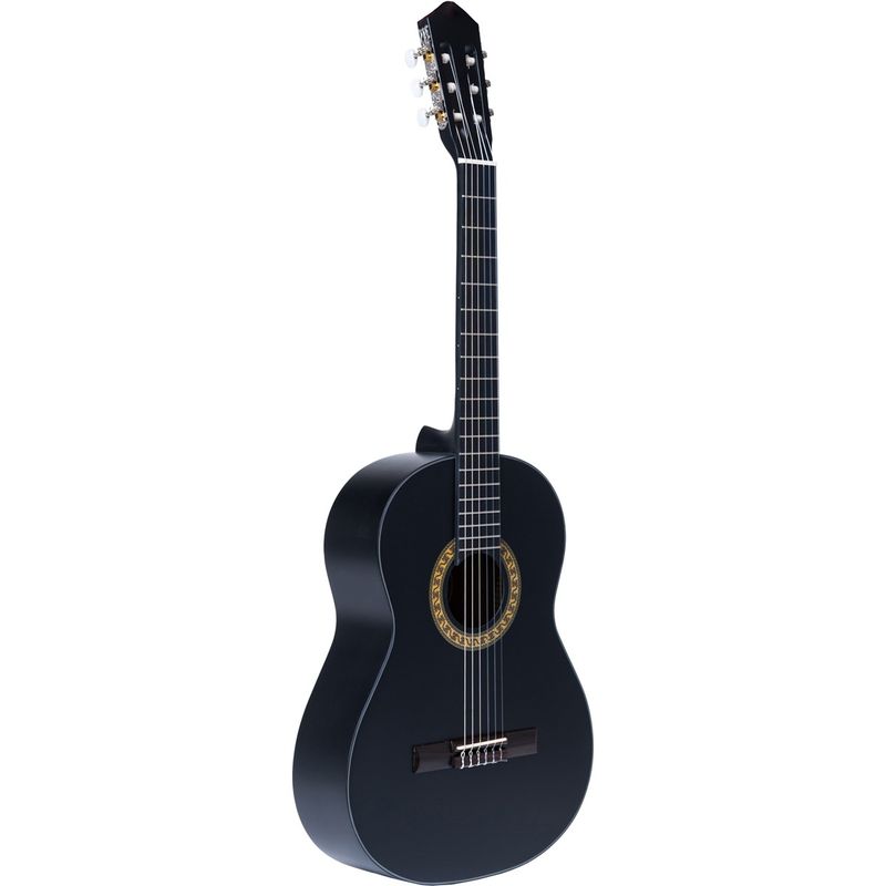Santana Classical 18 MBK spansk gitar matt black 