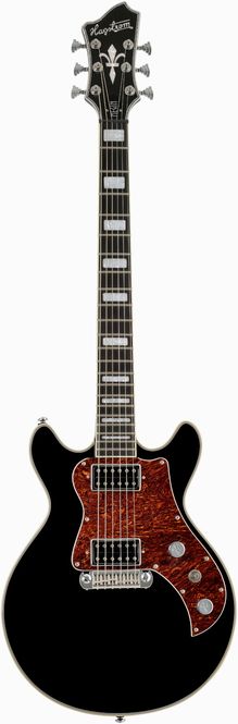 Hovedbilde Hagstrom Megin Svart Elgitar