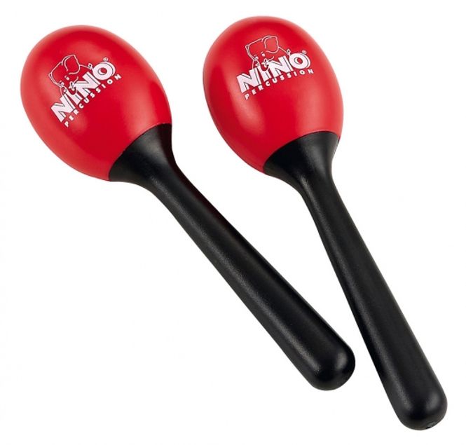 Hovedbilde Nino NINO569R Plast maracas, Rød