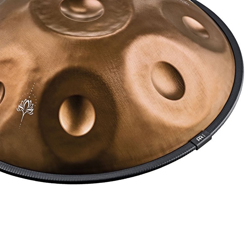 Meinl HPSTL102CU Sensory Handpan, Stainless, Vintage Copper, E LA Sirena, 10 notes