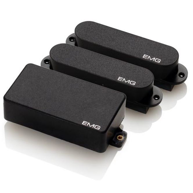 Hovedbilde Emg SA/SA/81-BK Pickup Set.aktiv Black