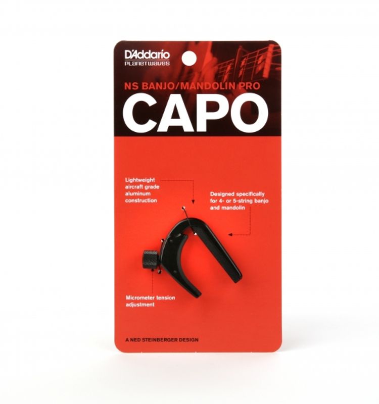 D'Addario PW-CP-11 NS Banjo & Mandolin Capo